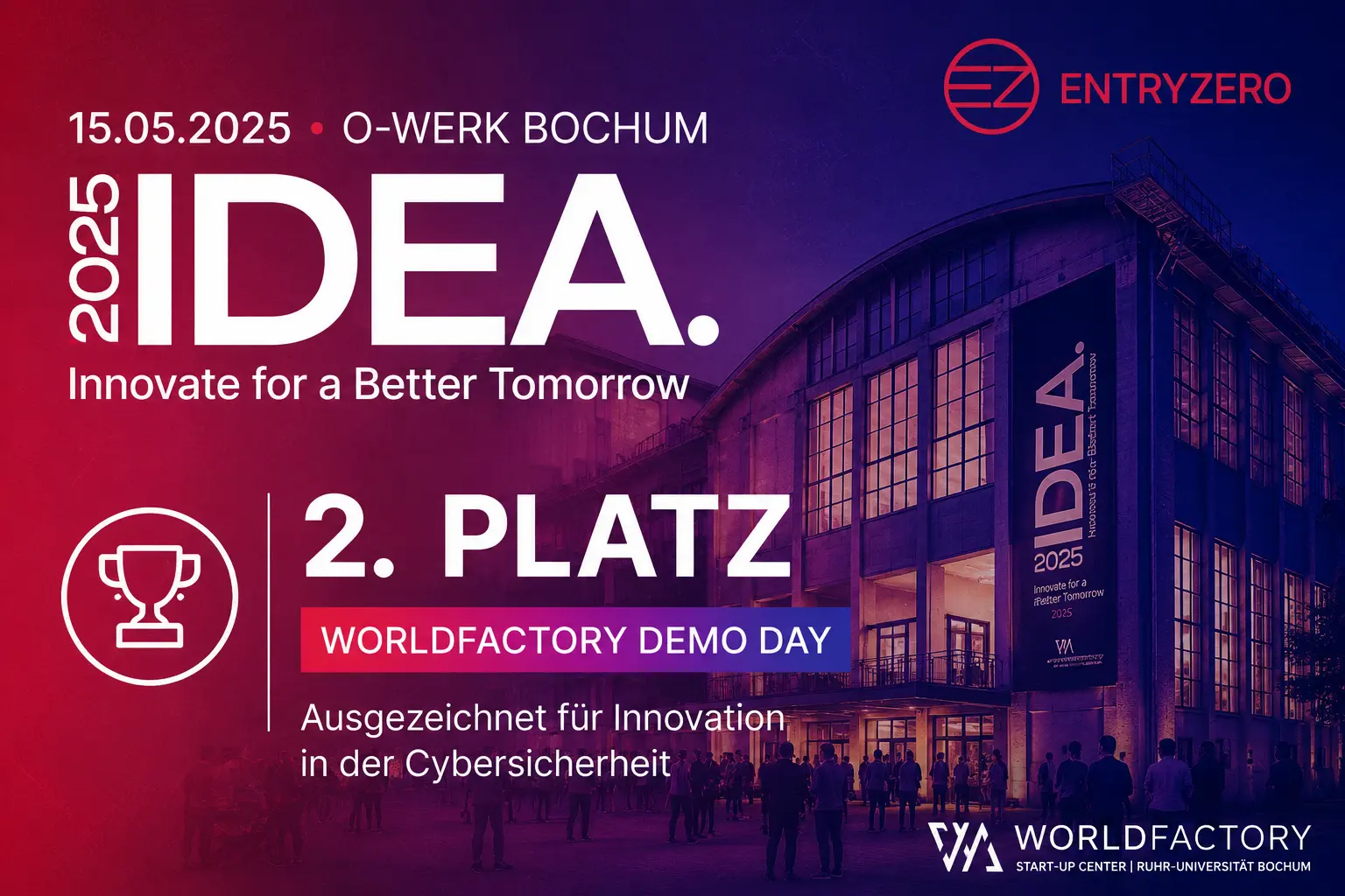 Bochum ENTRYZERO x IDEA 2025 x Ruhr-Universität