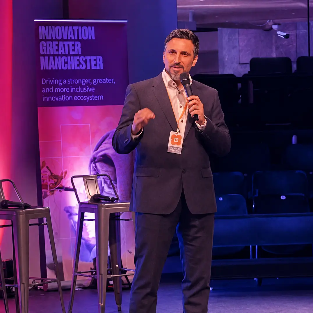 Manchester x ENTRYZERO x Innovation Summit x Mohamad Sbeiti x Andy Burnham